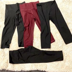 WORKOUT LEGGINGS 4 PACK BUNDLE 🔥